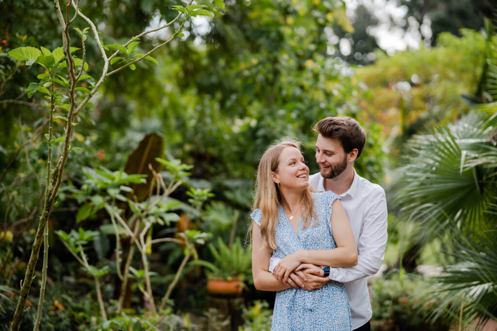 Leu Gardens Engagement Session Winter Park Florida